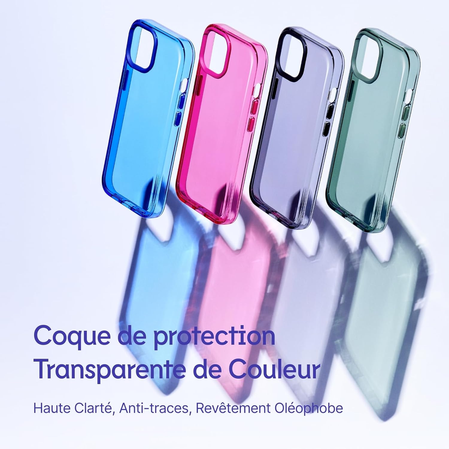 Thumbnail 1 de RhinoShield JellyTint : coque transparente avec MagSafe pour iPhone 15 Pro Max