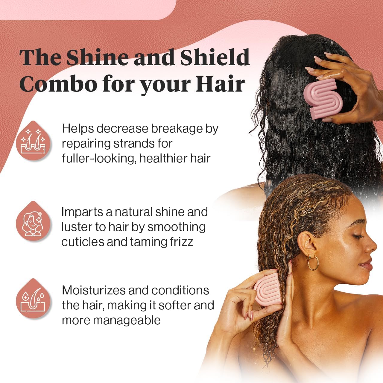 Thumbnail 2 de Kitsch Castor Oil Shampoo & Conditioner Set