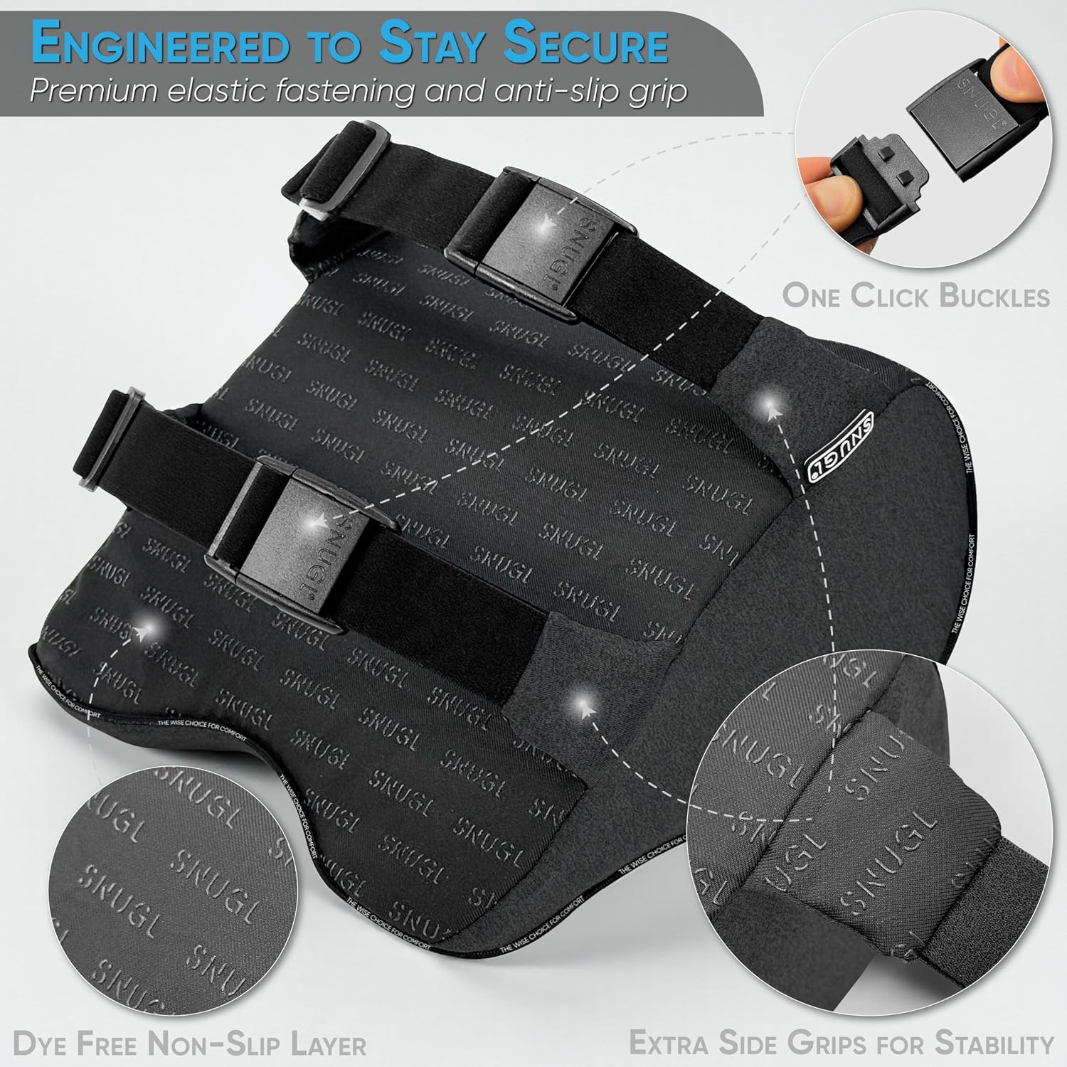 Thumbnail 3 de SNUGL Car Neck Support Pillow memory foam travel cushion
