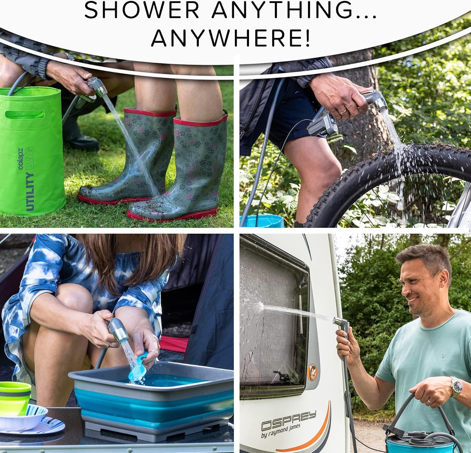 Thumbnail 5 de Colapz portable shower pump, 45-60 mins