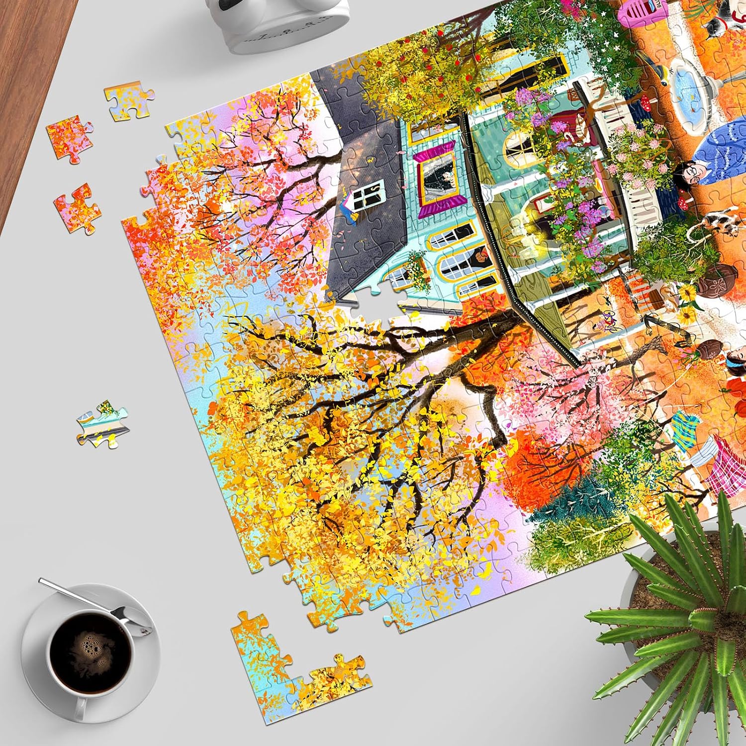 Thumbnail 3 de TangMosaic 500-Piece Jigsaw Puzzle