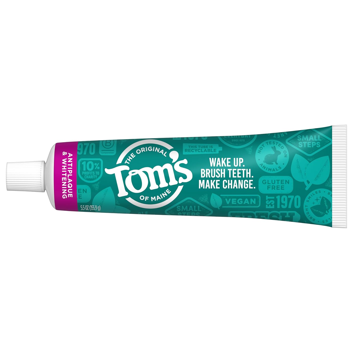 Detalle 1 de Peppermint fluoride free toothpaste 5.5 oz