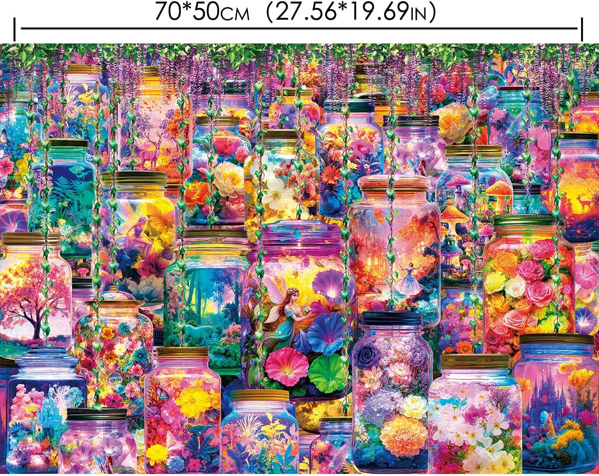 Thumbnail 1 de HUADADA Jigsaw Puzzle, 1,000 Pieces