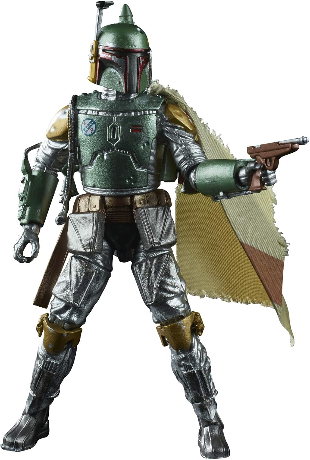 Detalle de ハズブロ スター・ウォーズ ブラックシリーズ ボバ・フェット 40周年記念フィギュア CARBONIZED METALLIC仕上げ