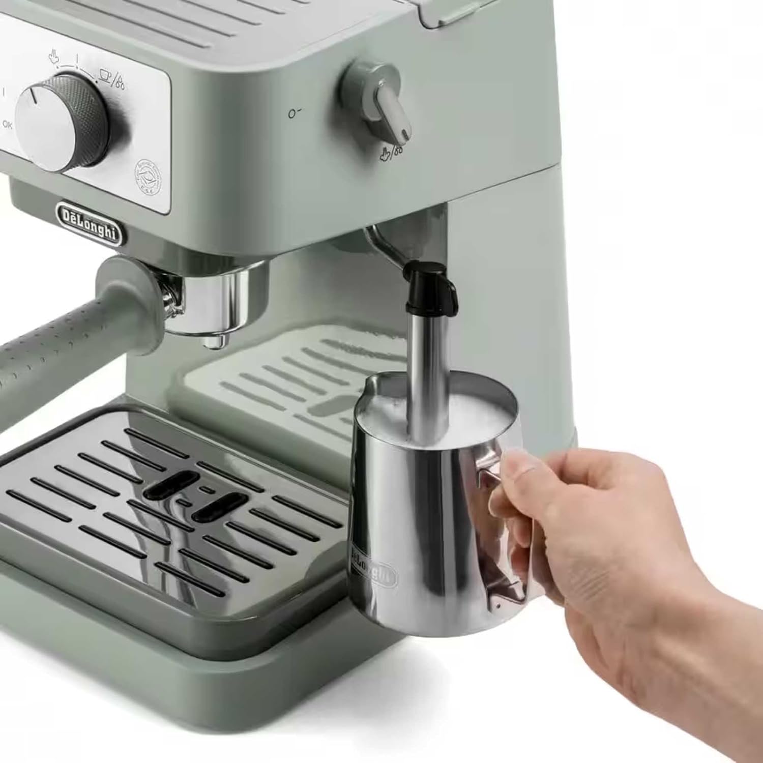 Detalle de De'Longhi Stilosa EC260.GR 1L manual coffee machine