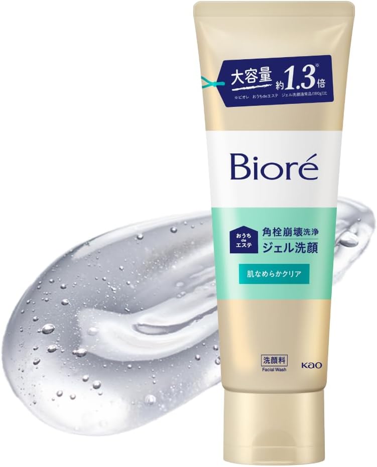 Detalle de Bioré おうちdeエステ 洗顔ジェル なめらか 240g 角栓クリア処方・泡立たないタイプ