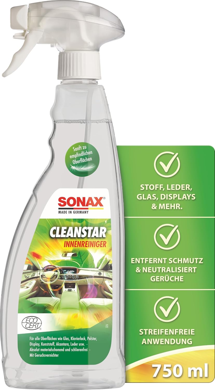 Detalle de SONAX CleanStar Innenreiniger 750 ml