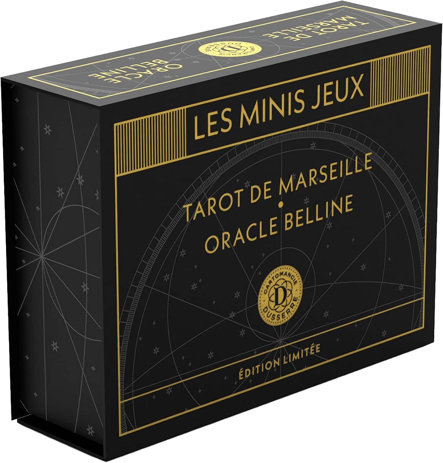 Detalle de Dusserre Marseille Tarot Mini Games & Oracle Belline – Limited Edition Collector's Box
