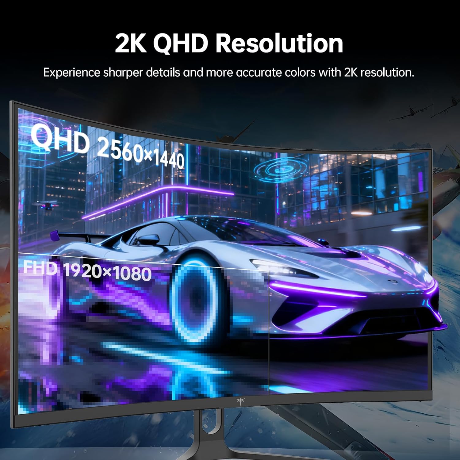 Thumbnail 3 de KTC H32S5 32 Inch Curved 2K 180Hz Monitor