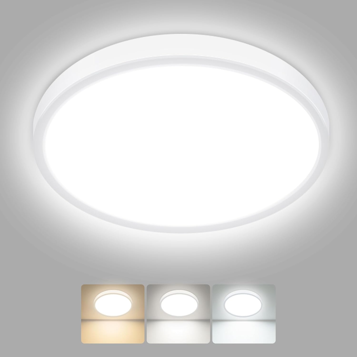 Detalle de hepside LED Ceiling Light 39cm 3C Temp IP54