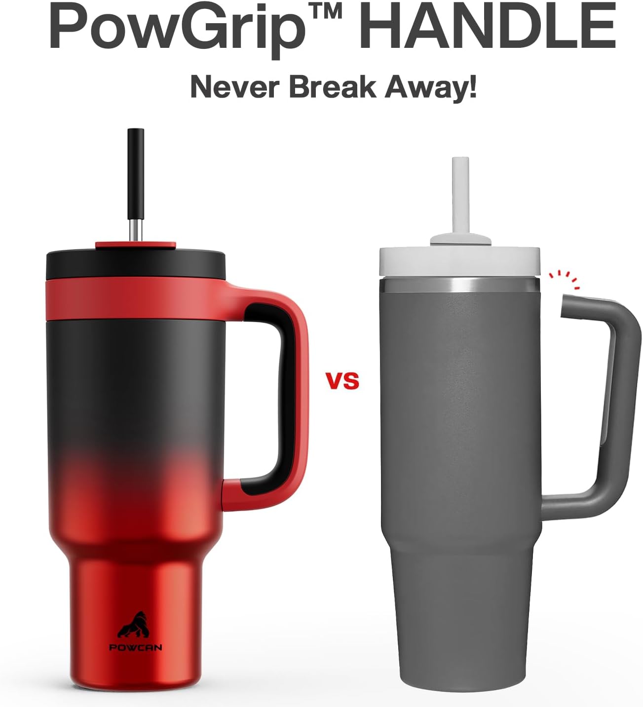 Detalle de POWCAN Insulated Tumbler 40 oz