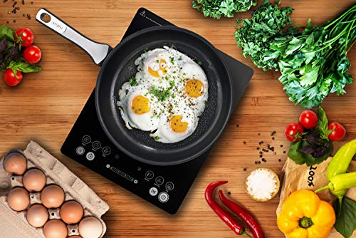 Thumbnail 5 de Tefal Slim Portable Induction Hob, 2100W – Compact, 6 Functions, Black