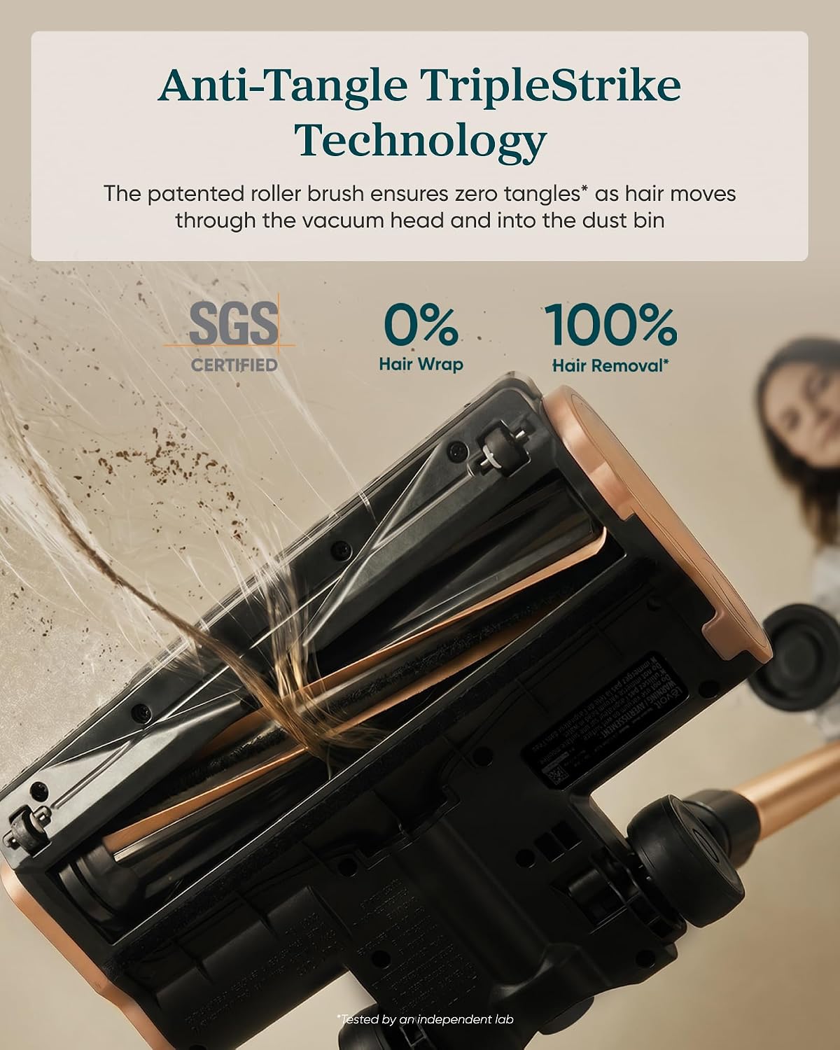 Detalle 1 de Levoit Cordless Vacuum, 60-Minute Runtime