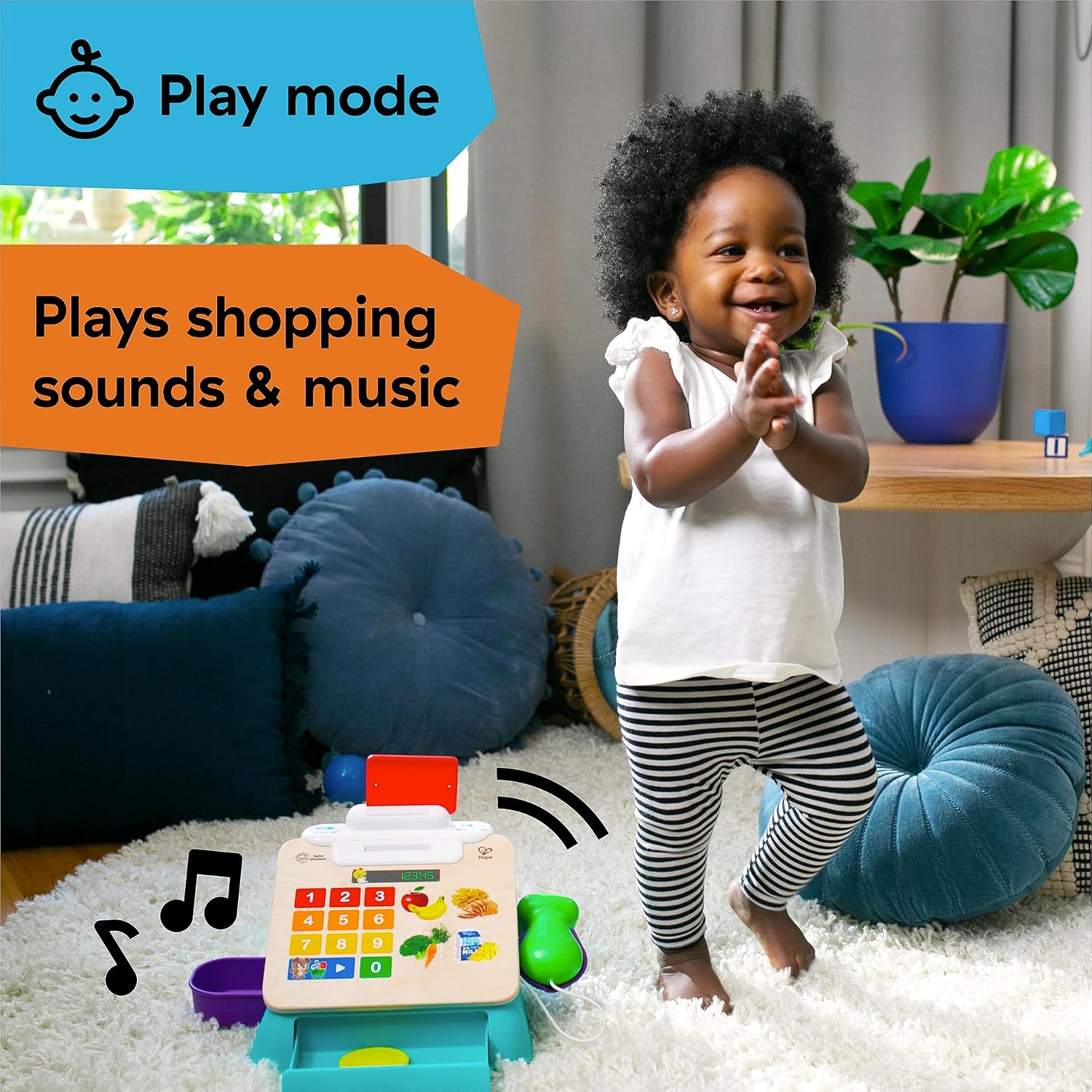Detalle 2 de Baby Einstein 16660 Magic Touch – kasa zabawkowa z dźwiękami i muzyką