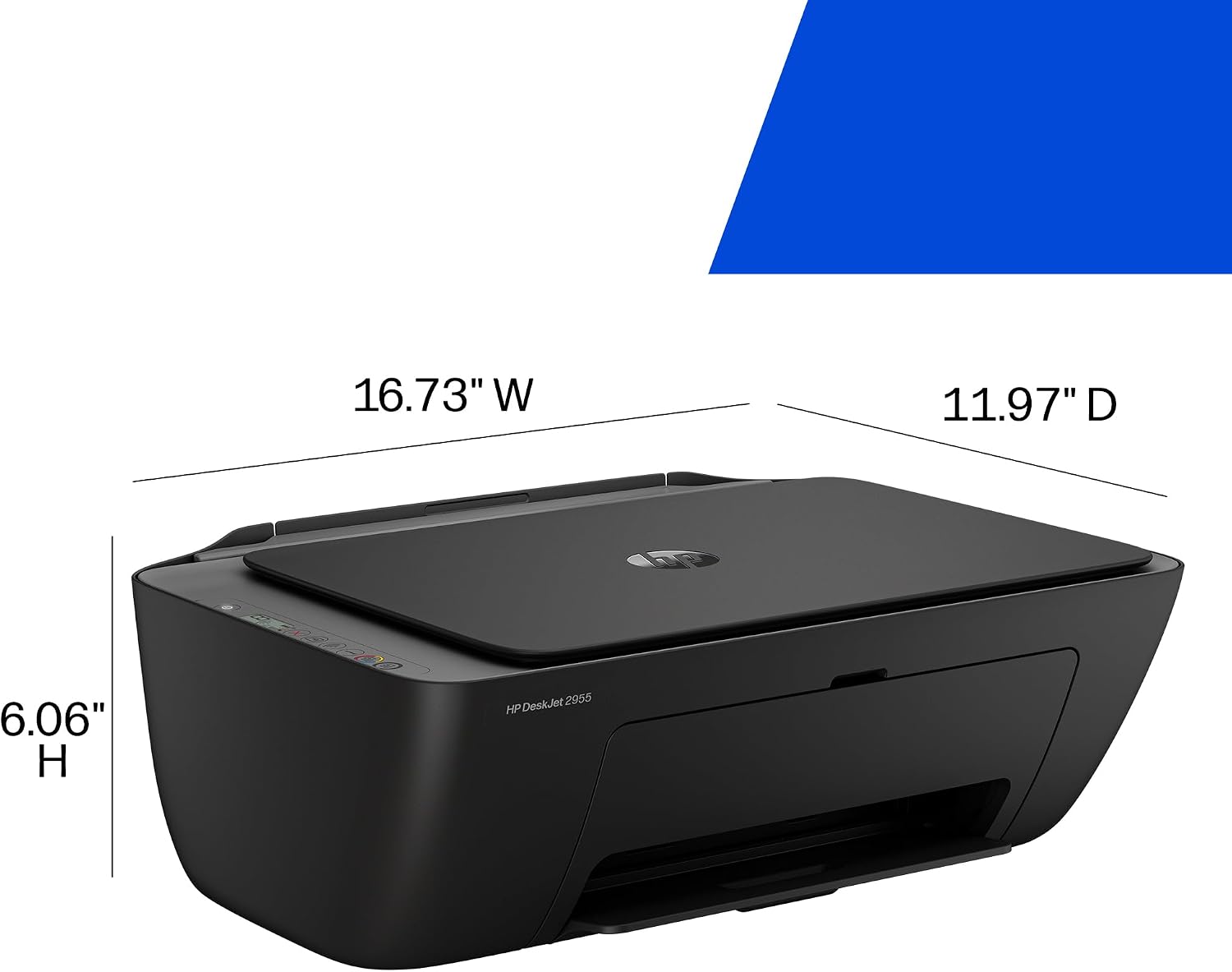Thumbnail 5 de HP DeskJet 2955 Wireless All-in-One Color Printer (A24HJA) — Compact, AI-assisted Home Office Solution