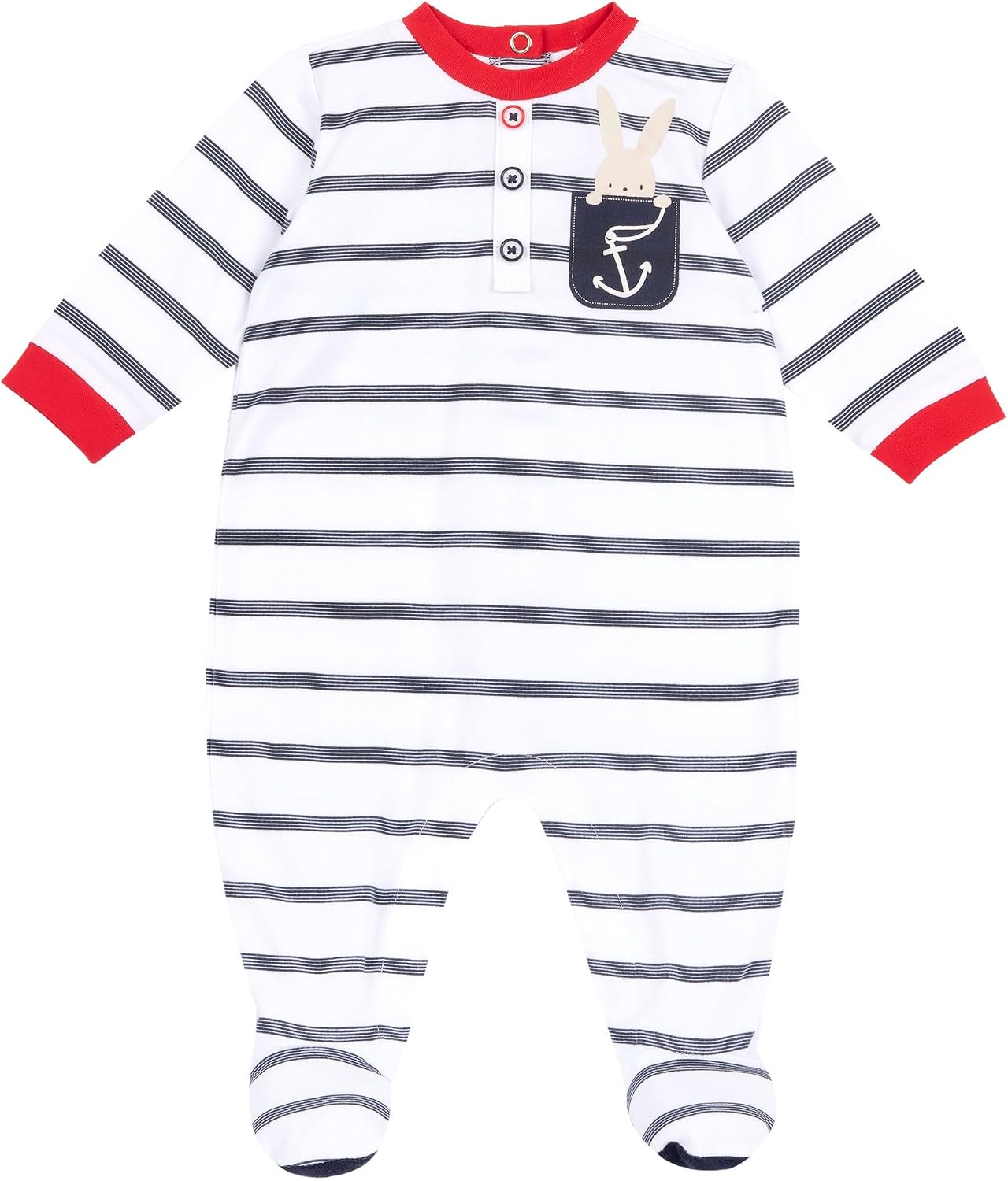 Thumbnail 2 de Chicco Grenouillère Nouveau-né – Body pratique en coton doux avec ouverture par boutons