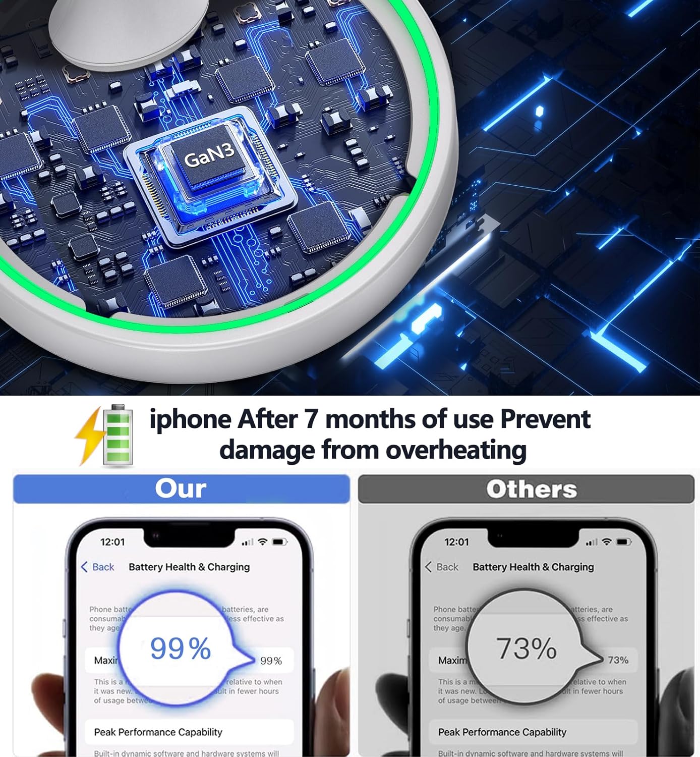 Thumbnail 3 de Magnetic Wireless Charger Stand 15W 2-Pack
