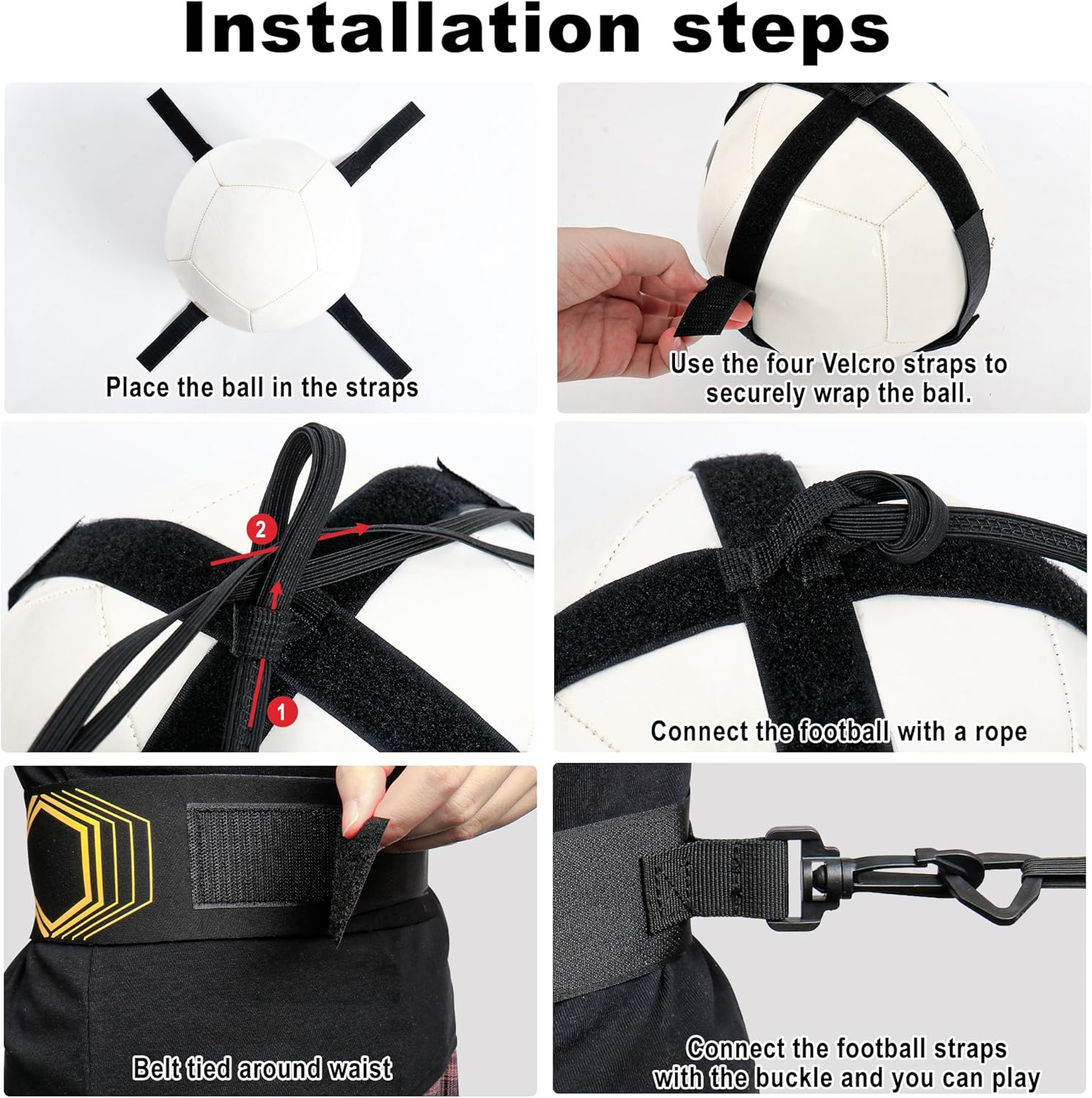Thumbnail 5 de Soccer/Volleyball/Rugby Trainer Adjustable Waist Belt