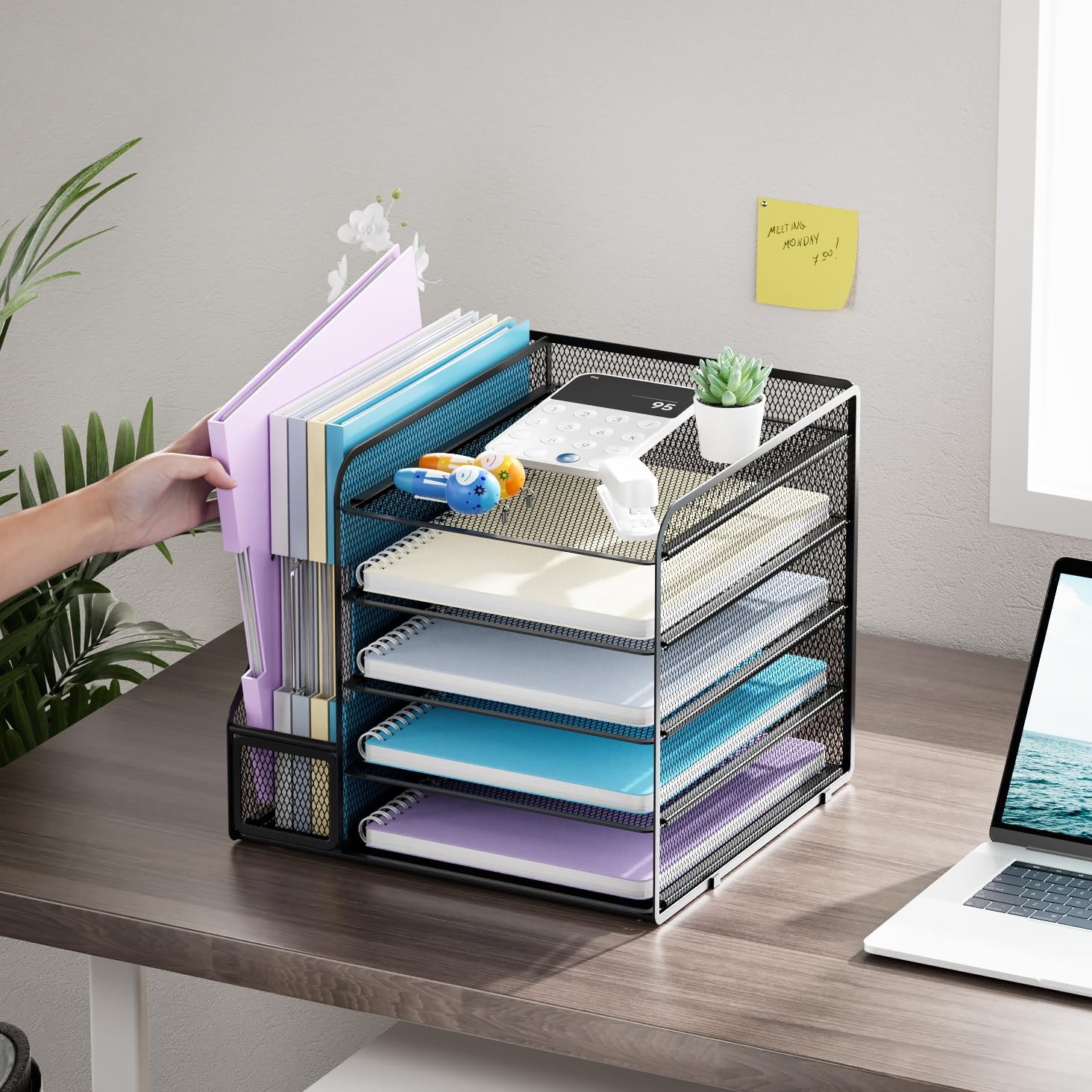 Detalle 2 de Marbrasse Schreibtisch Organizer 5‑Fach 🗂