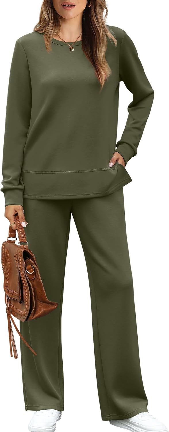 Thumbnail 6 de WIHOLL 2-Piece Wide Leg Lounge Set