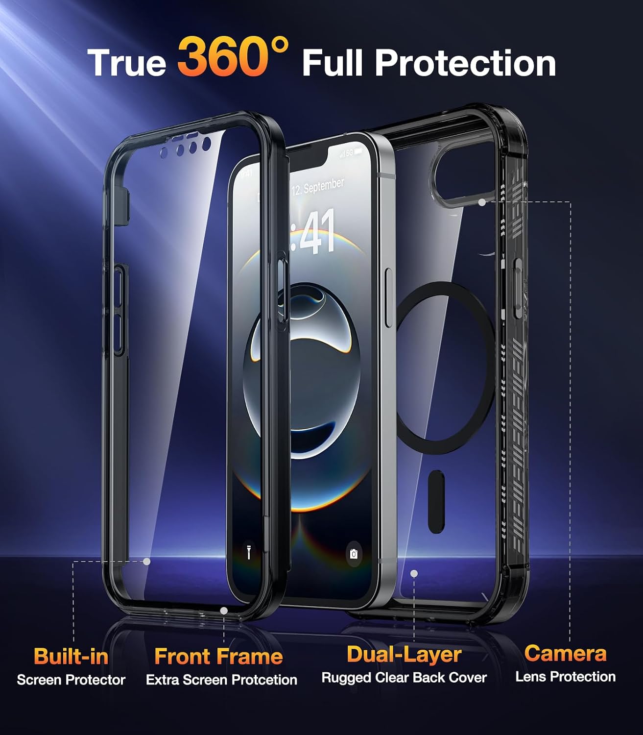 Thumbnail 1 de Diaclara 2026 Magnetic iPhone 17e/16e Case 6.1