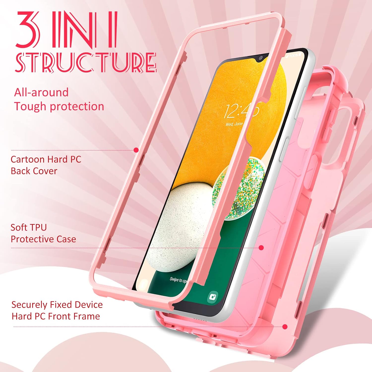Detalle 2 de Plakill Phone Case for Galaxy A13 5G