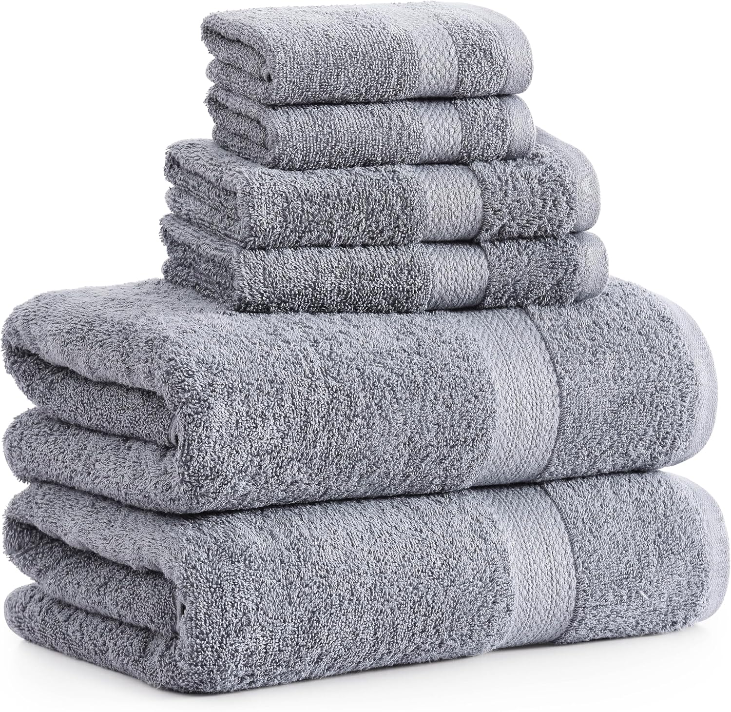 Detalle 2 de Lane Linen Mercerized Cotton 6-Piece Towels
