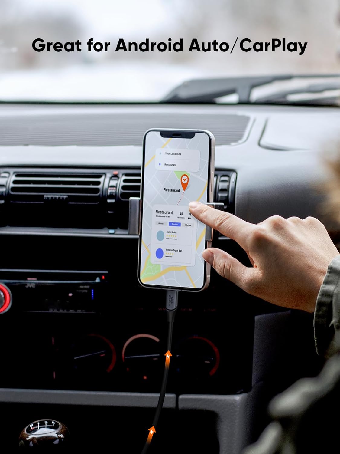 Thumbnail 5 de CableCreation USB-C to USB-A Cable (5FT) — USB 3.2 Gen2 10Gbps for Android Auto & External SSDs