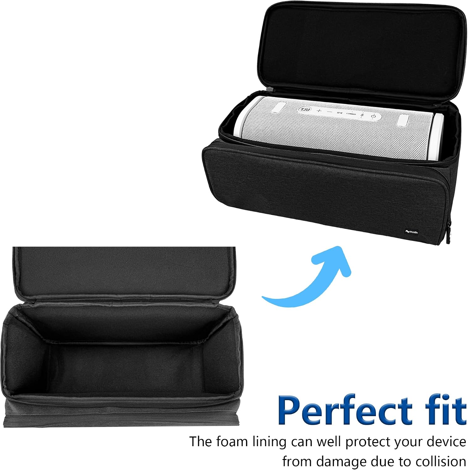Detalle de Musiin YPB-0048-001 Speaker Bag for Sony ULT FIELD 5/3, Padded