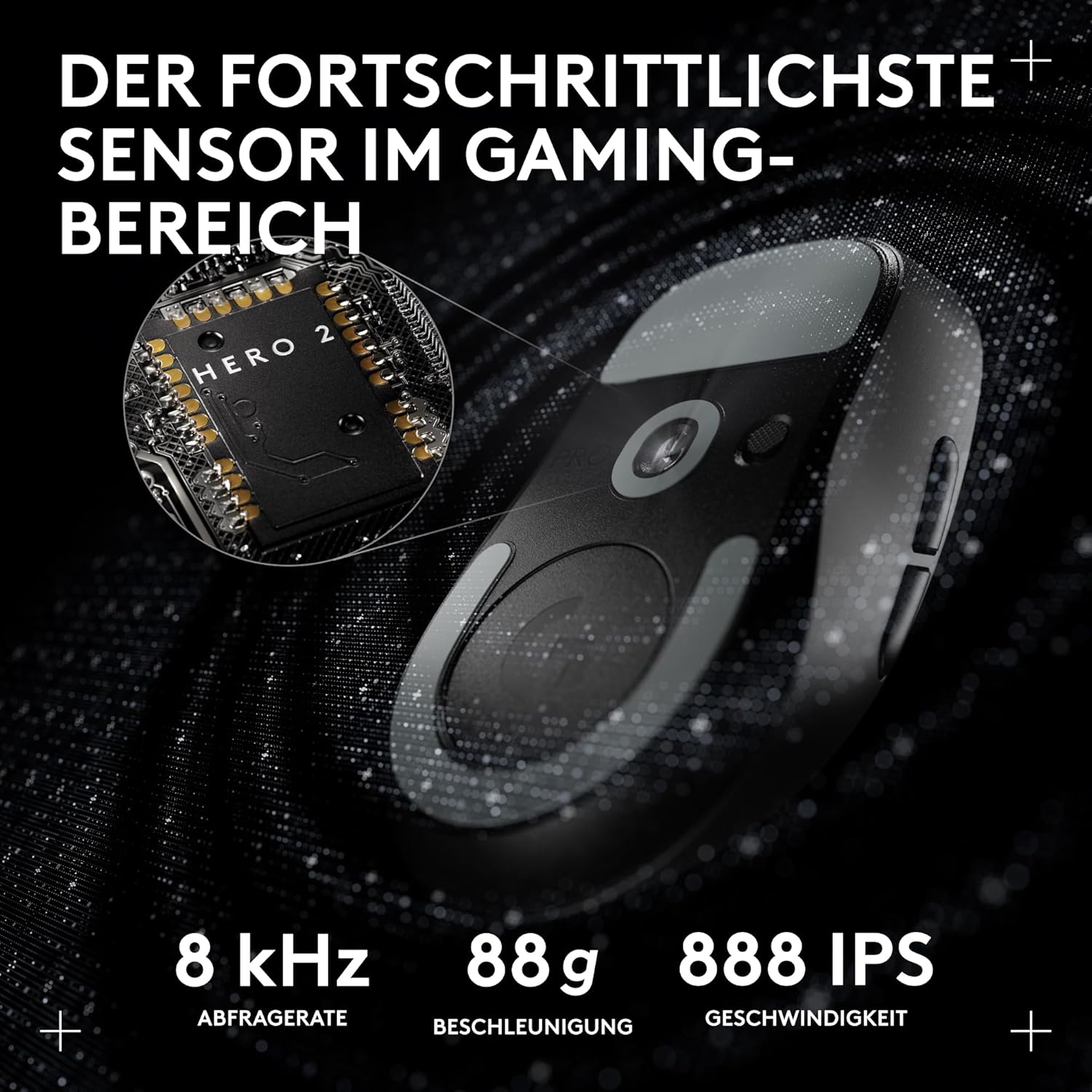 Detalle 2 de Logitech G PRO X SUPERLIGHT 2 60 g Gaming-Maus