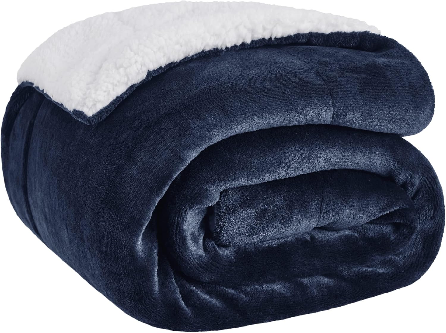 Detalle de Bedsure Sherpa Fleece Throw Blanket 150x200cm