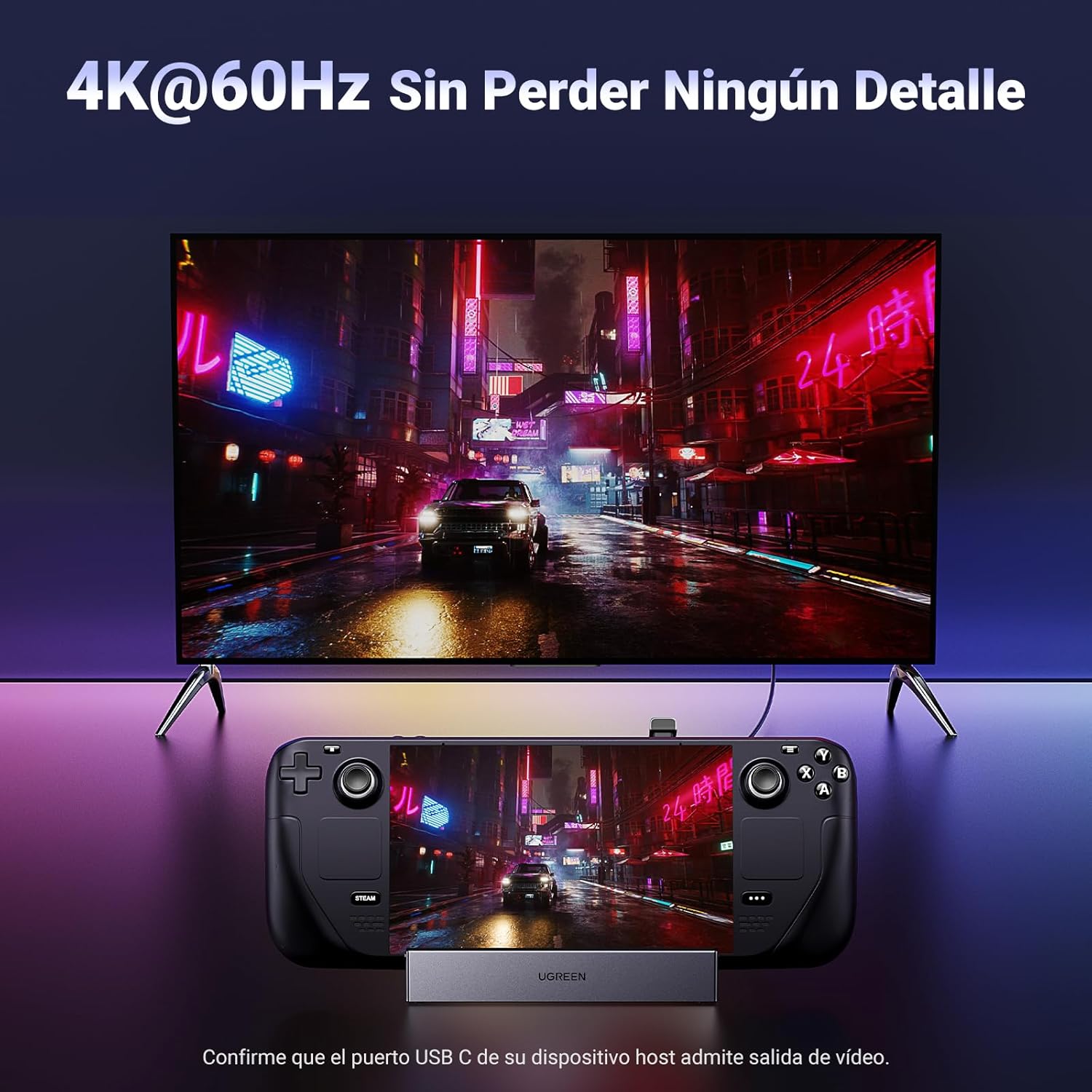 Thumbnail 2 de UGREEN Hub USB C 9 en 1 con HDMI y Soporte Ajustable 🚀