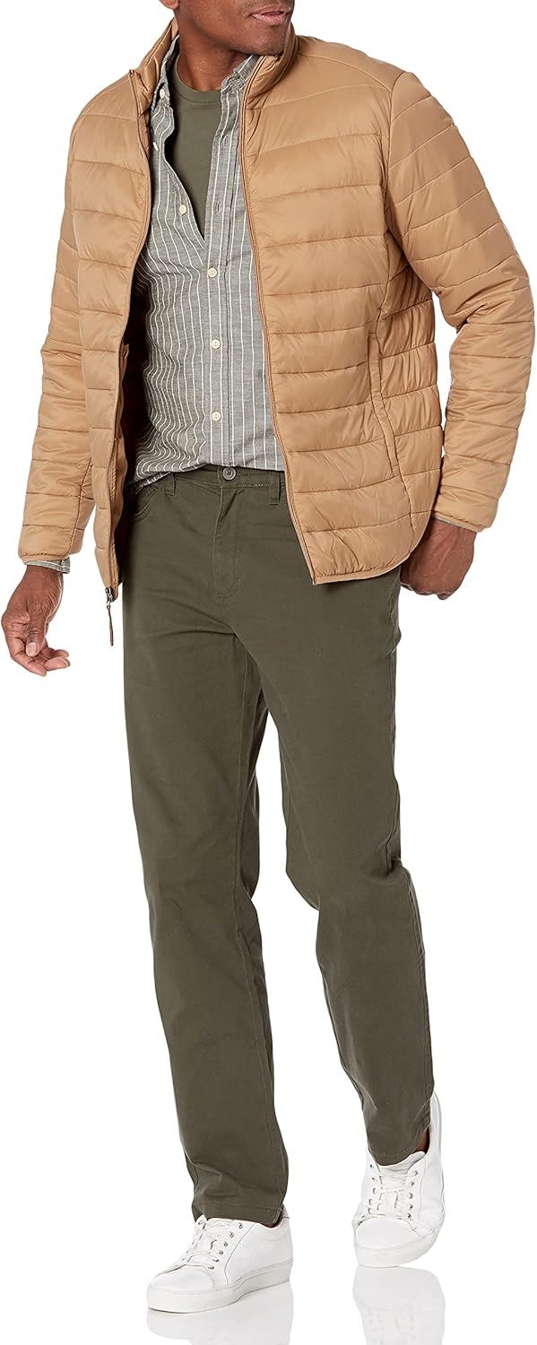 Thumbnail 3 de Amazon Essentials Men's Straight-Fit 5-Pocket Comfort Stretch Chino Trousers