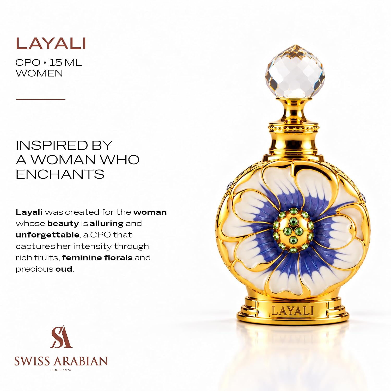 Thumbnail 1 de Swiss Arabian Layali 0.5 Oz perfume oil