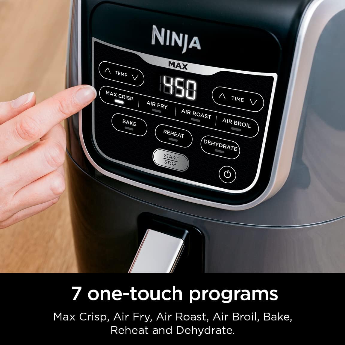 Detalle 2 de Ninja AF161 Max XL Air Fryer, 5.5 qt ⚡