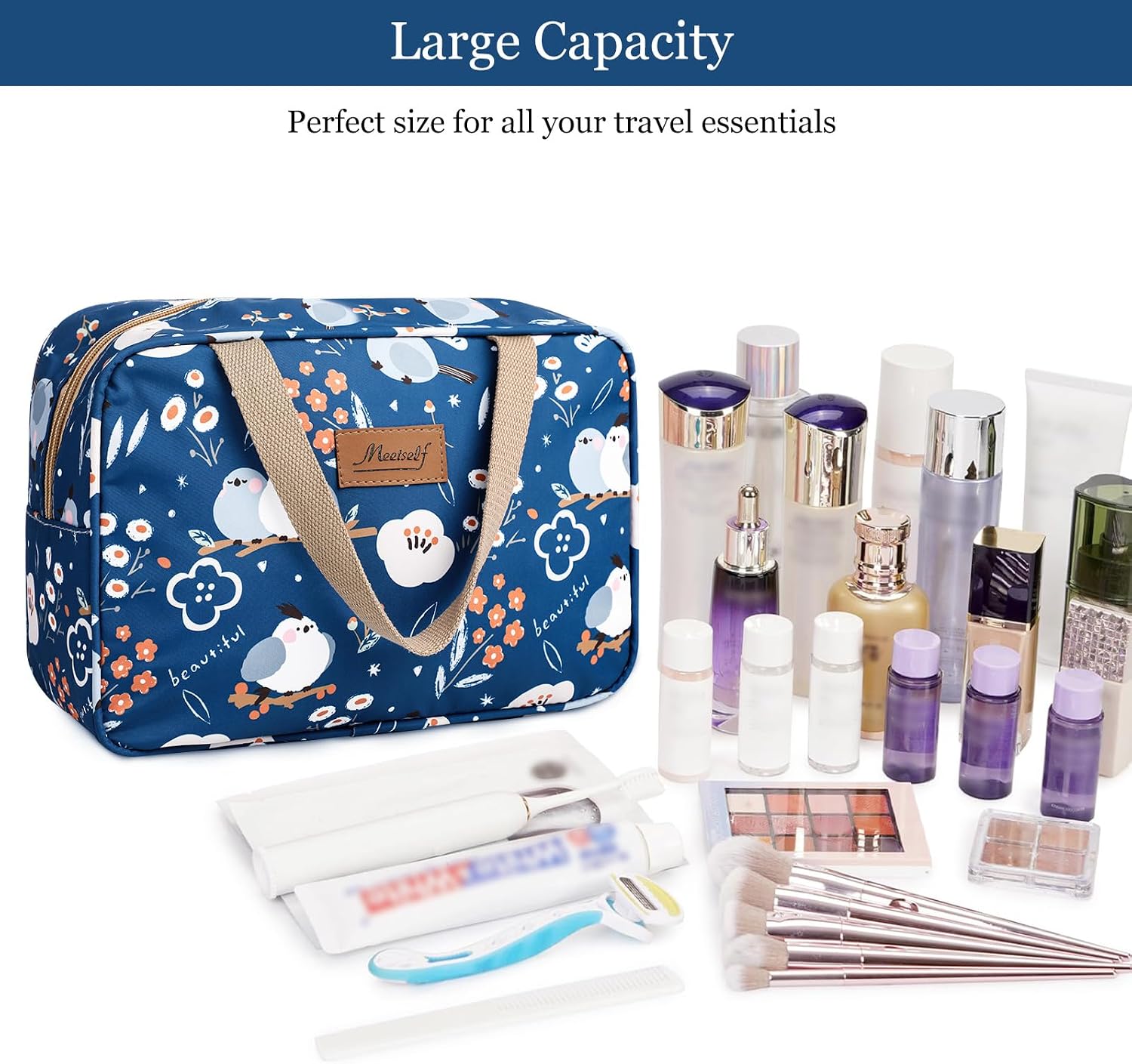 Thumbnail 4 de wordmouk Toiletry Bag Large Capacity 3L