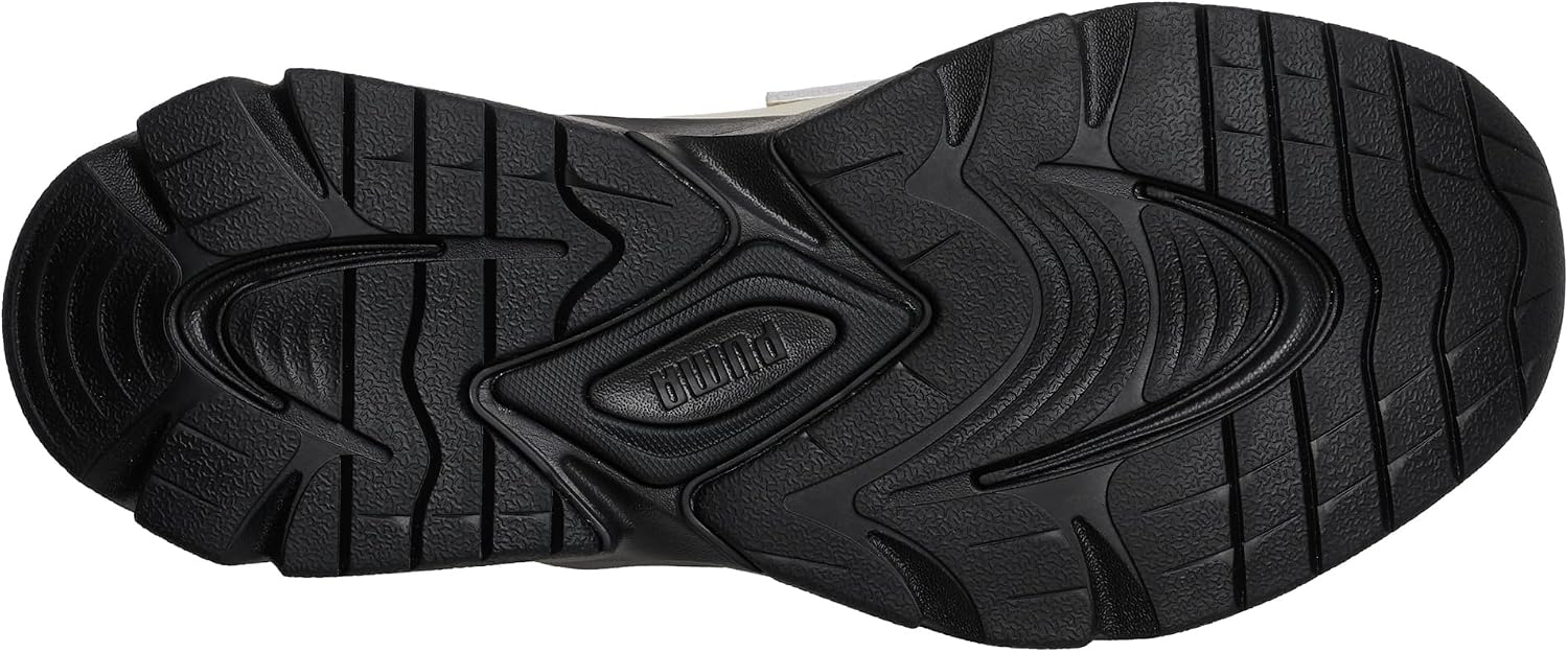 Detalle de PUMA SOPHYR 397730 レディースローファー 合成素材とレザー、EVAミッドソール