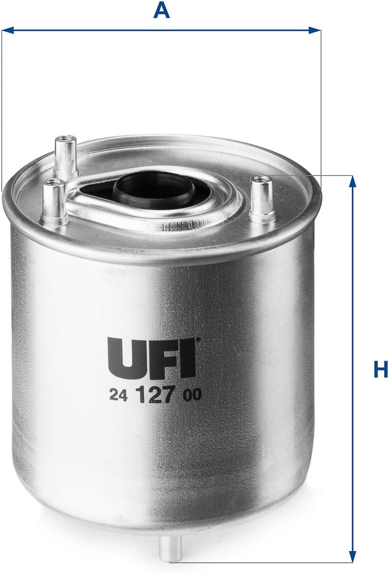 Detalle de Filtre diesel UFI Filters 24.127.00 – filtre à carburant de remplacement pour Citroën, Fiat, Peugeot, Toyota et plus