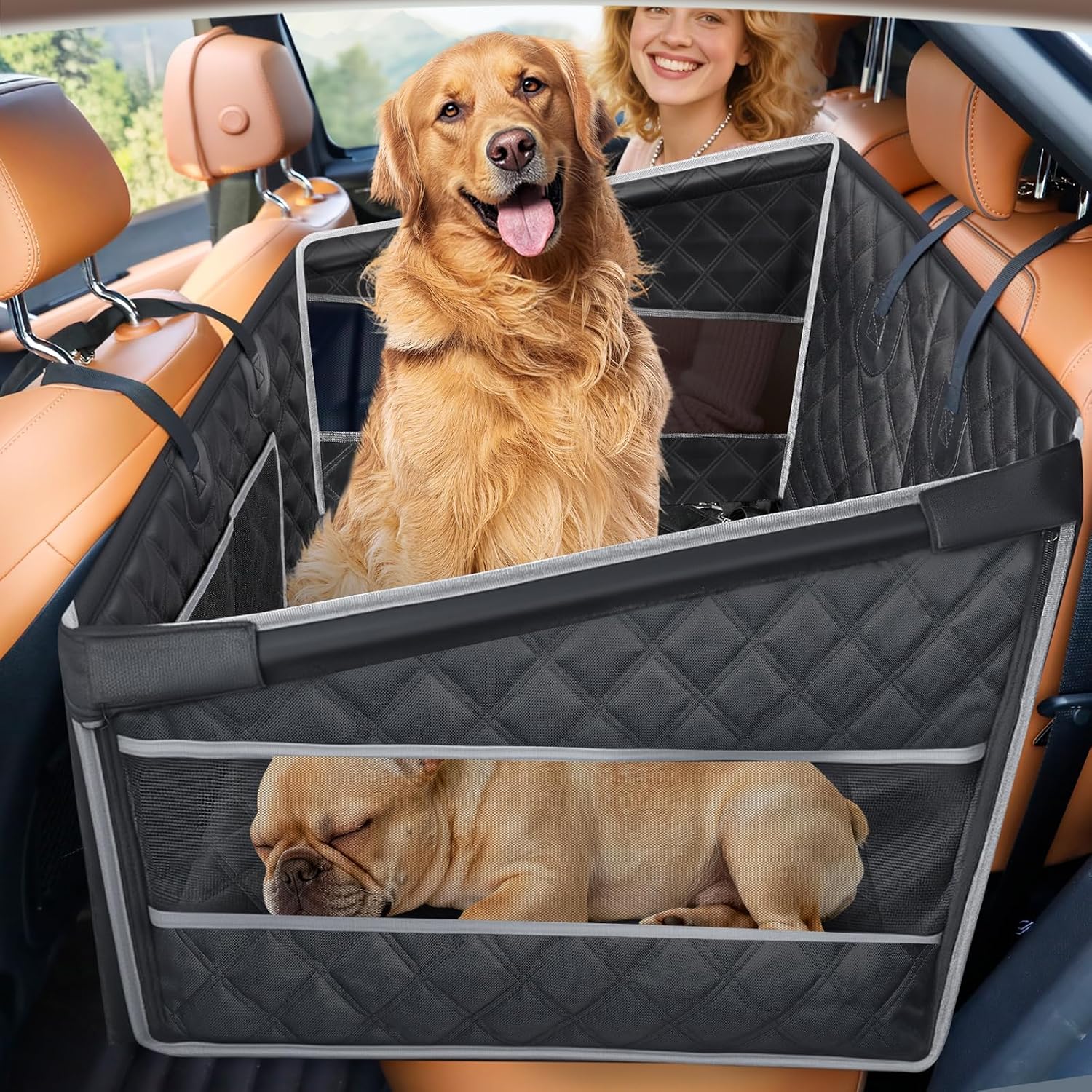 Detalle de Hundeautositz für große Hunde L, extra stabil