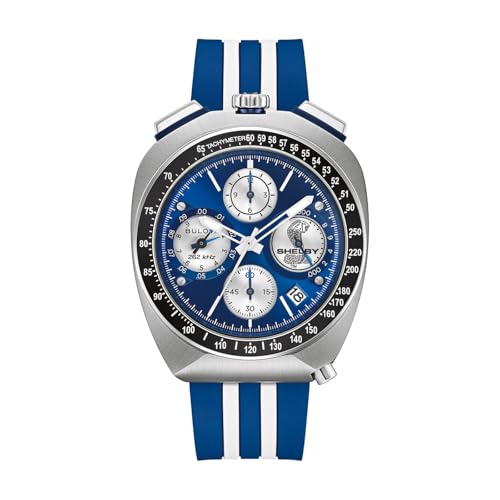 Detalle de Bulova Men Chronograph Quartz Watch Shelby Racer Limited Edition