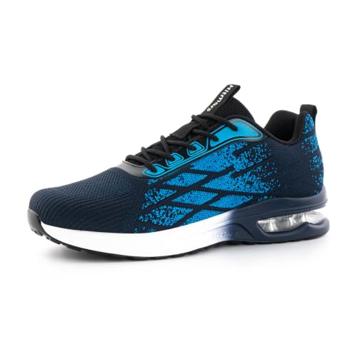 Detalle de Hitmars Scarpa Running Uomo - Sneakers sportive leggera, traspirante e ammortizzata (Blu, 42)