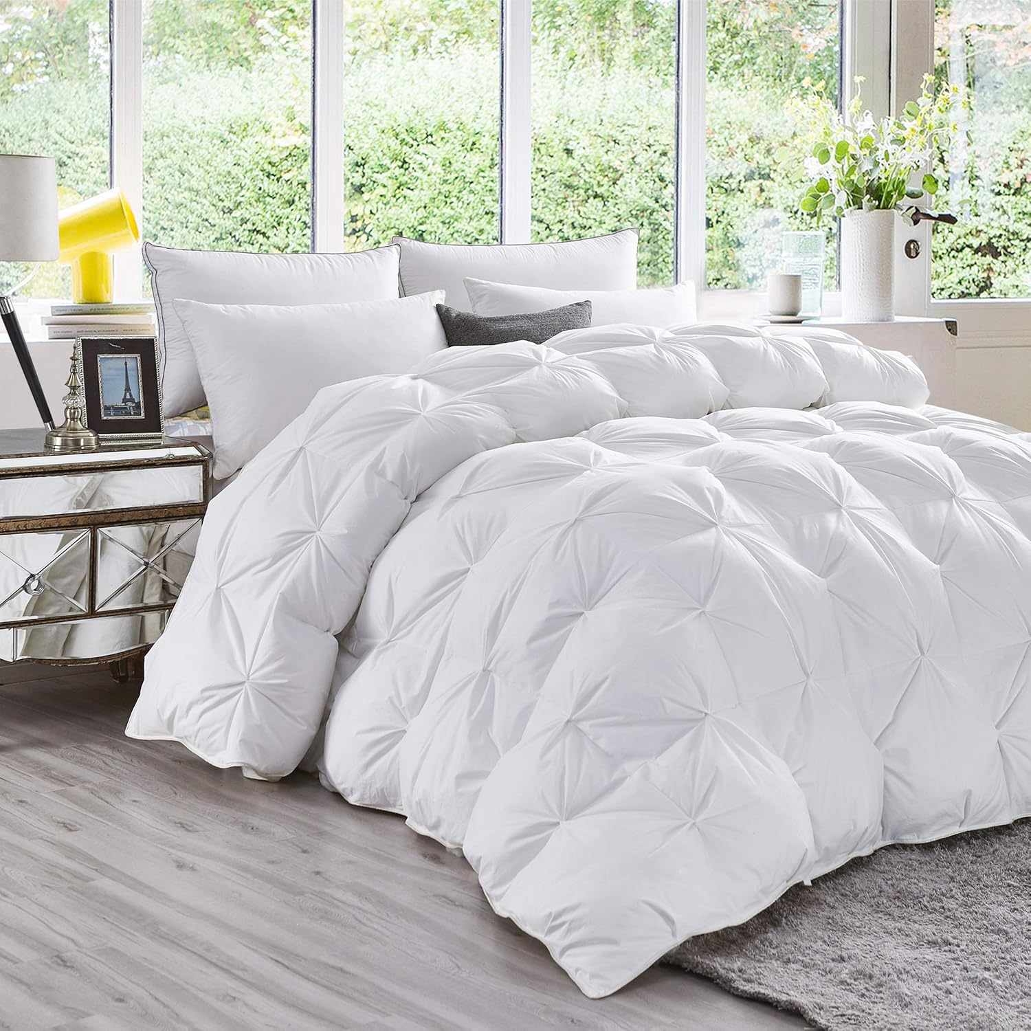 Thumbnail 2 de Lush Goose Down Comforter for All Seasons 750+ Fill Power