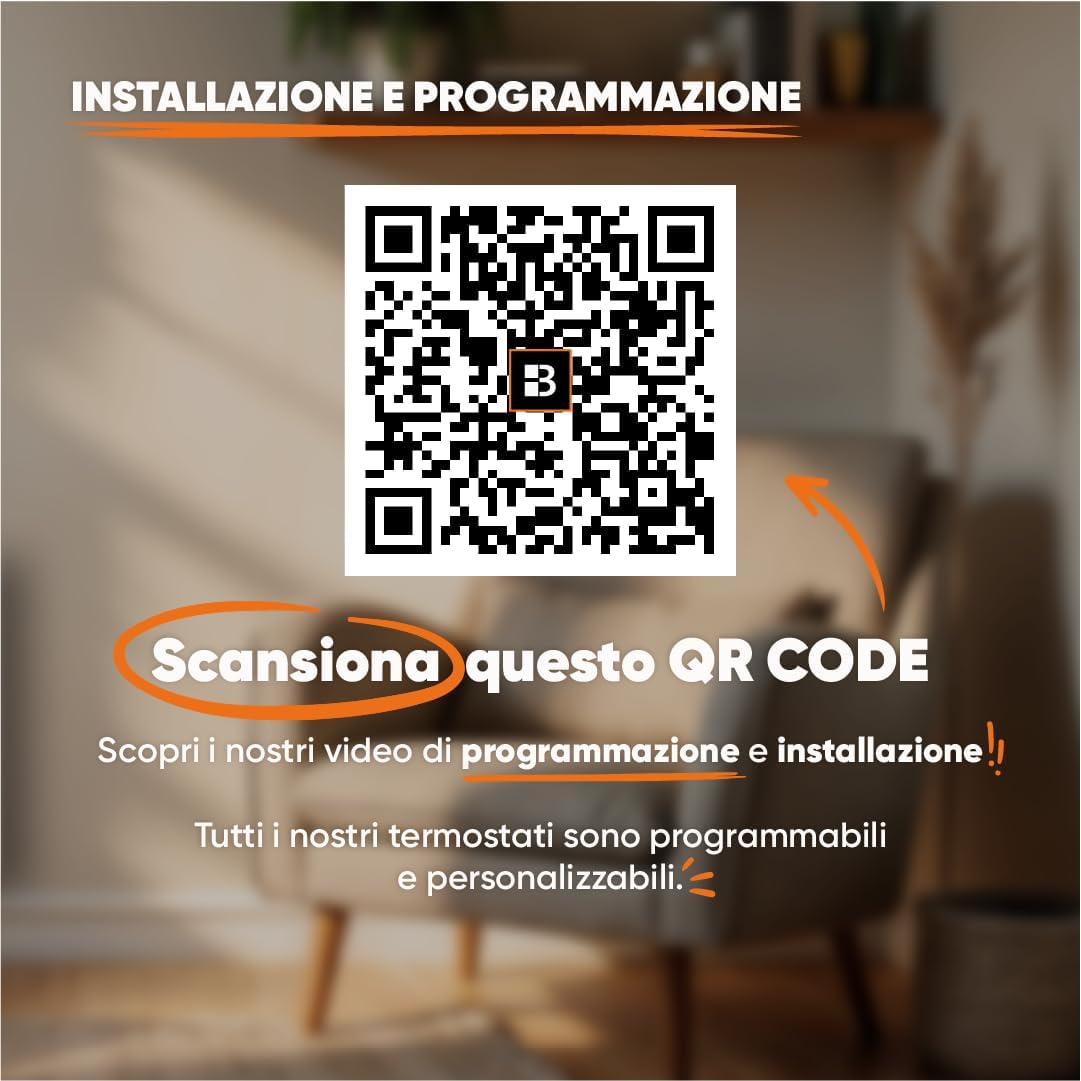 Thumbnail 4 de BESTHERM TANIN radiatore elettrico fisso a inerzia secca in ceramica 1000W, bianco