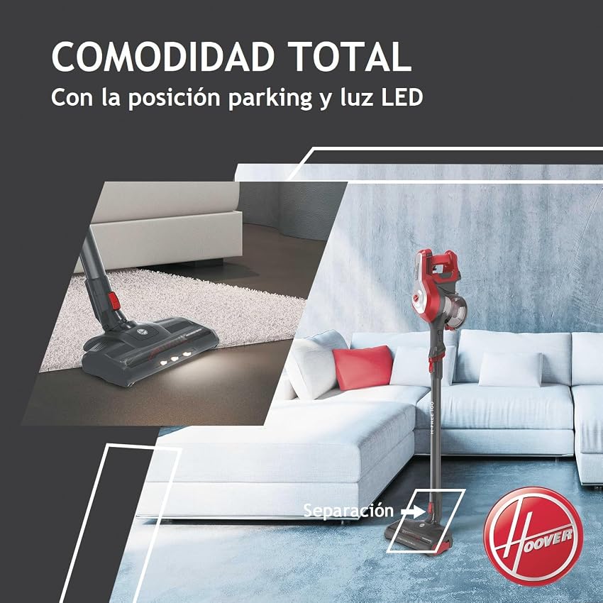 Detalle 2 de Hoover H-FREE 100 HOME Aspiradora 40 min