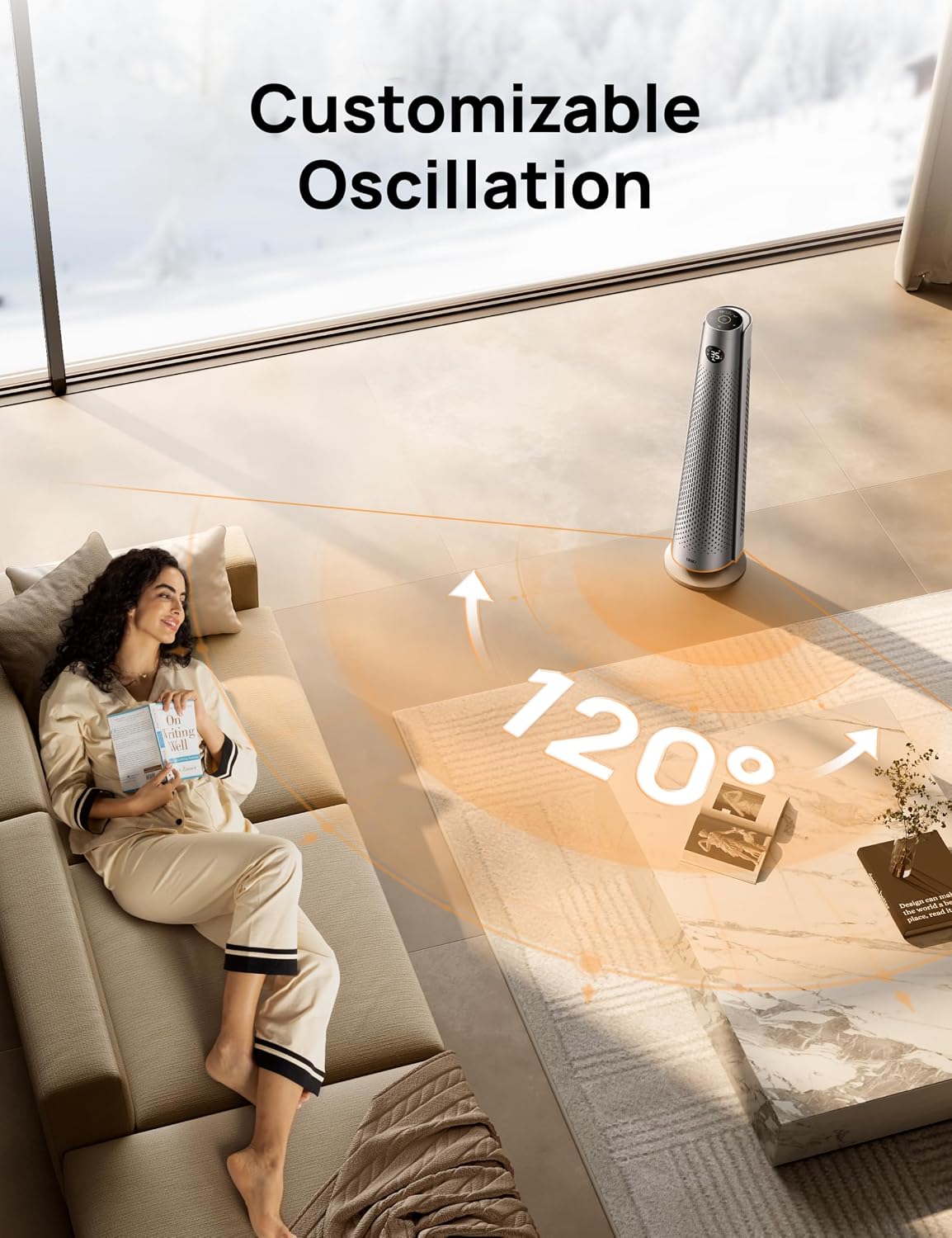 Thumbnail 6 de Dreo 30" Silent Space Heater 25dB