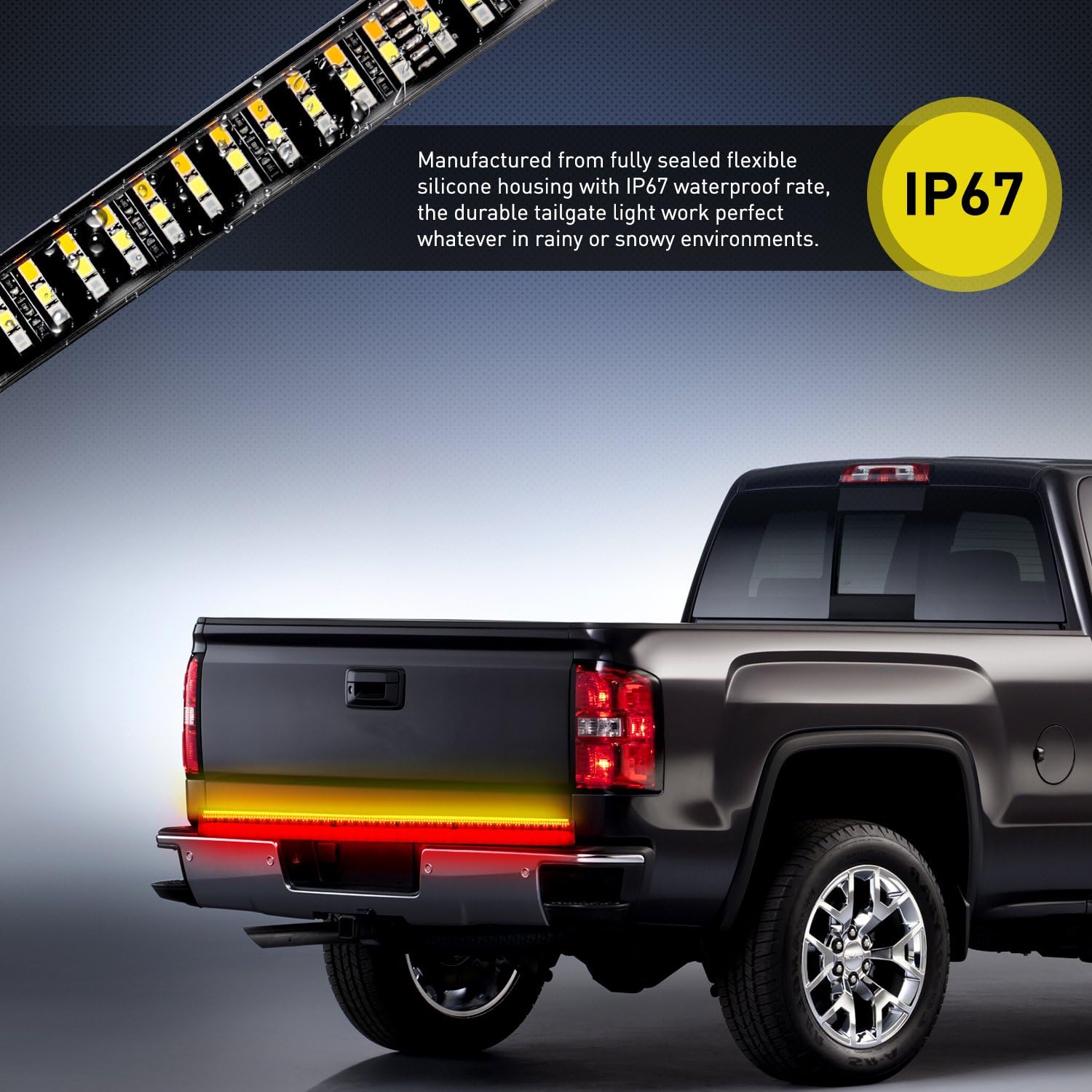 Thumbnail 5 de Nilight TR-04 60" Triple Row Tailgate Bar