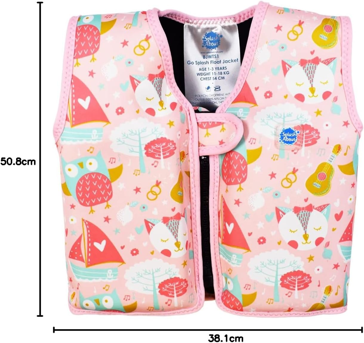 Thumbnail 5 de Splash About Go Splash Float Jacket: A practical learn-to-swim aid for little ones