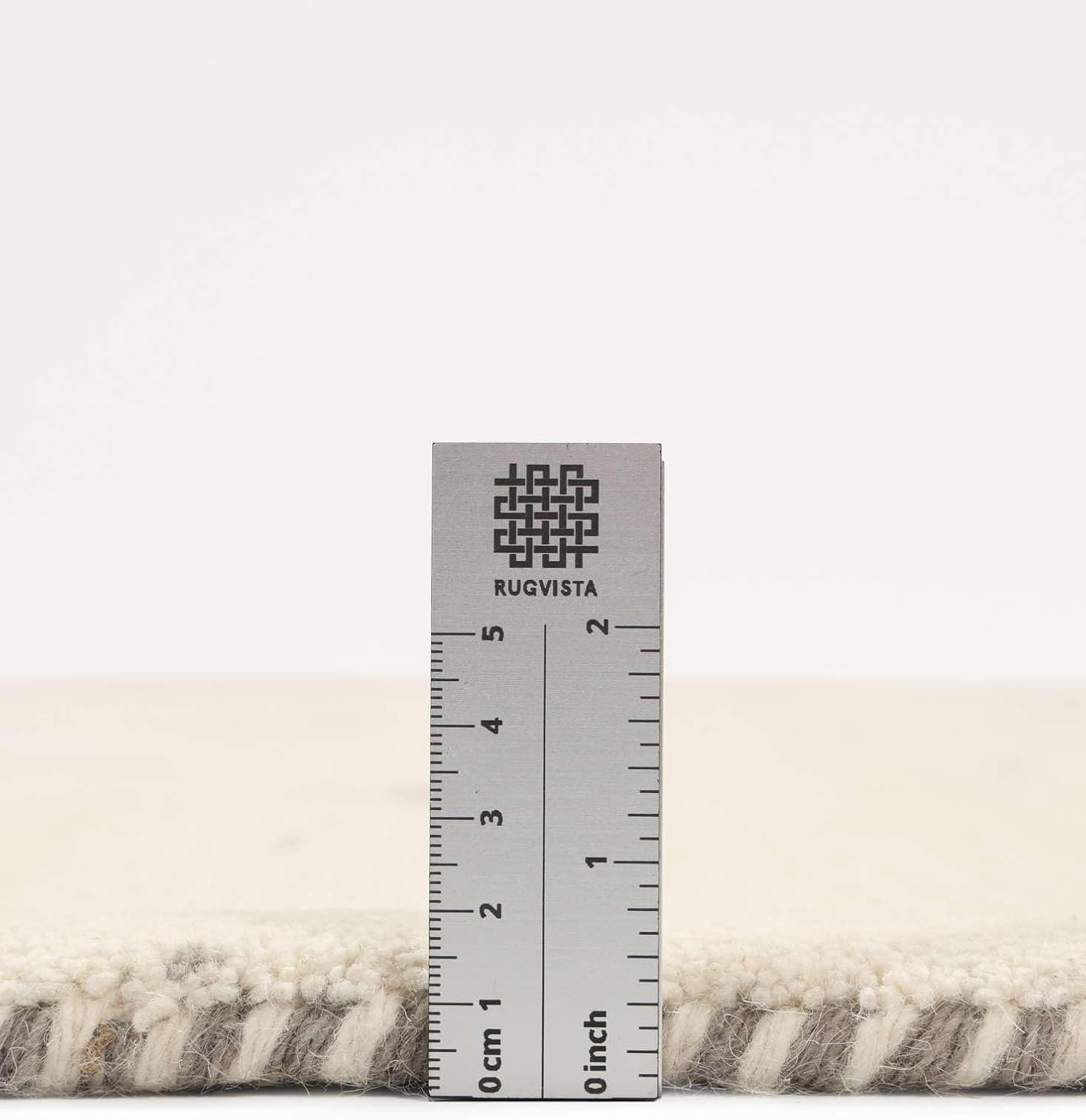 Detalle 2 de RugVista Gabbeh Giza 120340 loper, 80 x 250 cm, gebroken wit