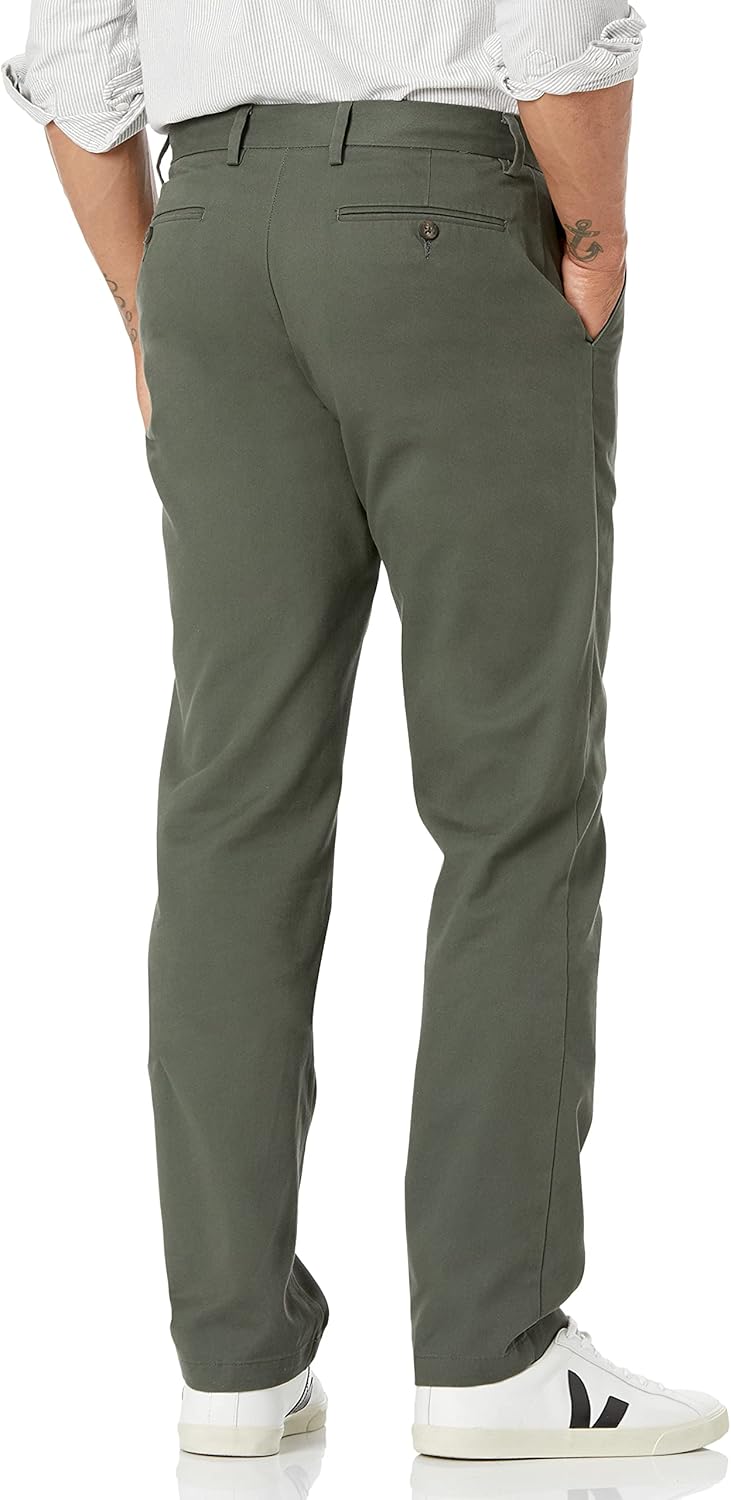 Thumbnail 1 de Amazon Essentials Men's Straight Fit Wrinkle-Resistant Flat-Front Casual Chino Trousers