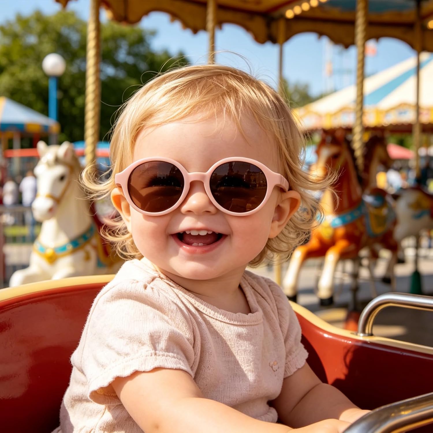 Thumbnail 4 de Musivon baby sunglasses with adjustable strap (polarised, flexible TPEE frame) for 0-2.5 years